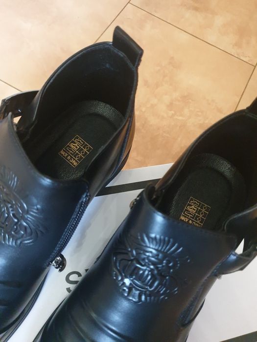 Мъжки  кожени боти