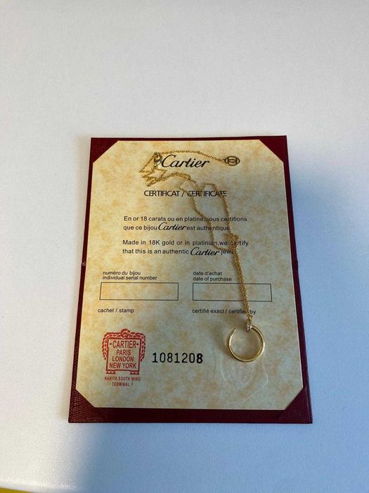 Colier Cartier Cui Gold 18K Diamond