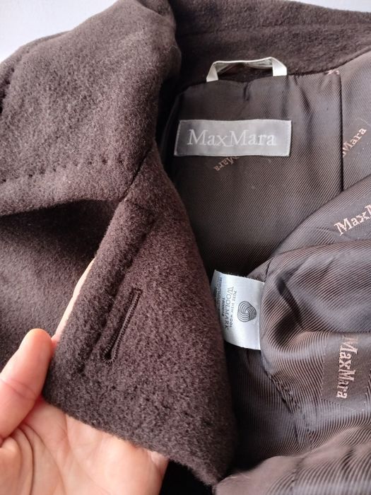 Palton Max Mara autentic lână virgină