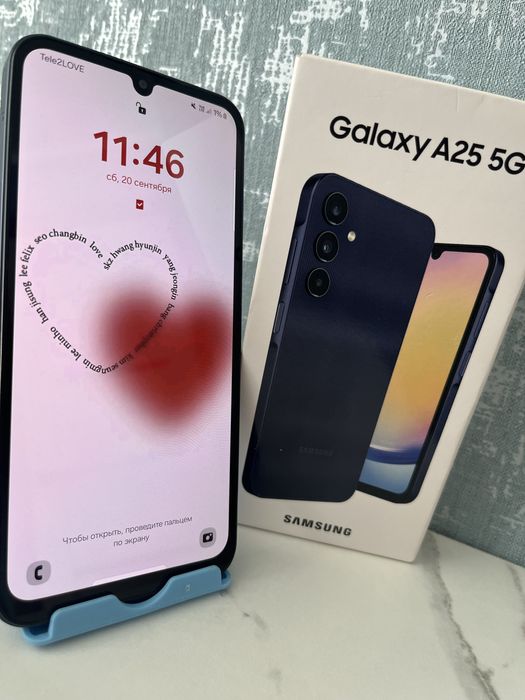 Продам Samsung A25 128gb в синем цвете