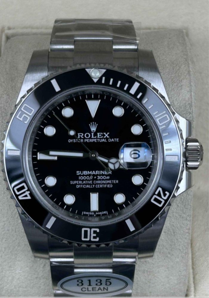 Rolex Nodate 41mm mecanism 3135