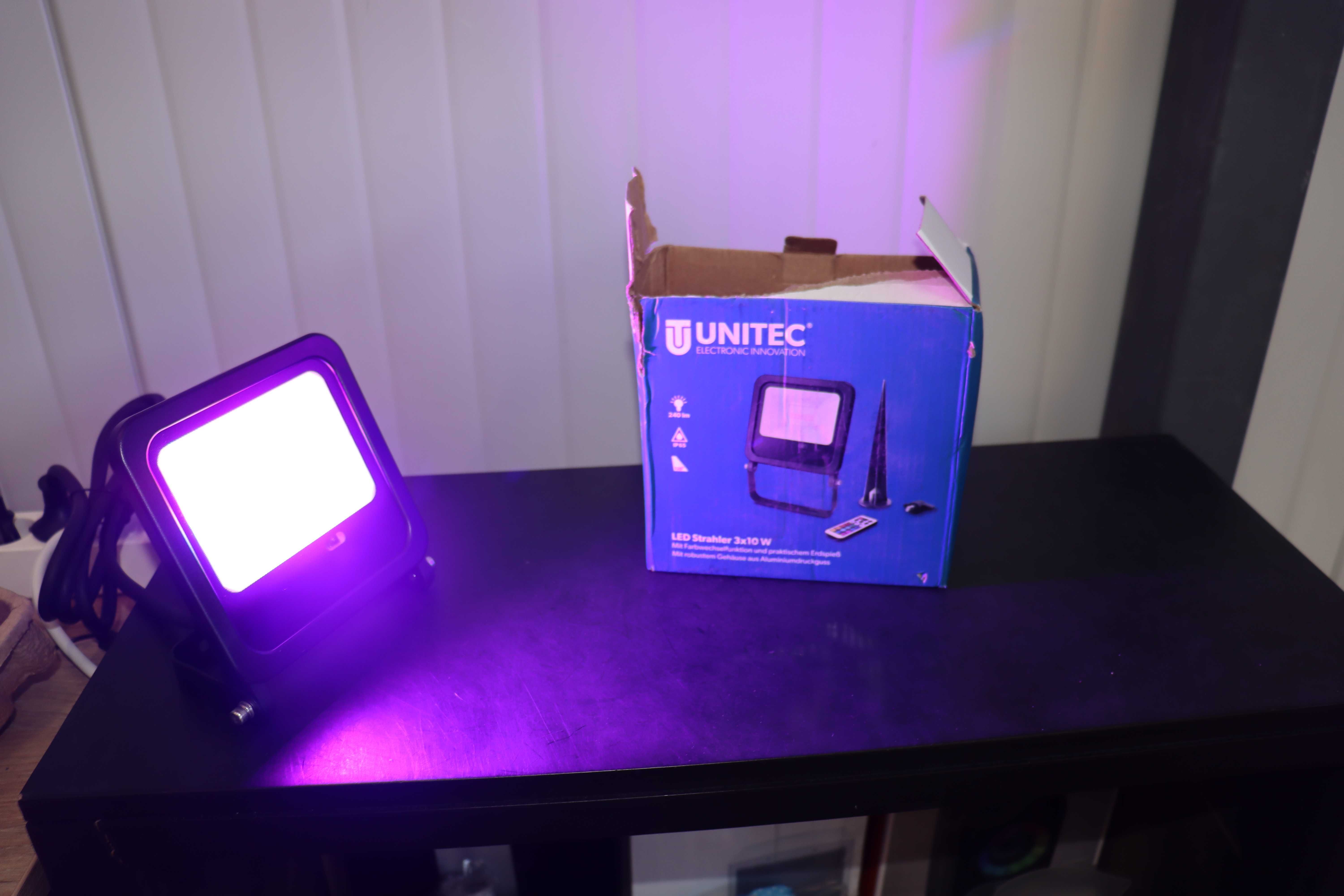 UNITEC LED прожектор 3x10W външен прожектор светлина лампа IP65