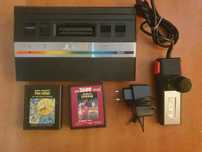 Atari 2600 Junior,  Pro-Line joystick - CX24,  Pack-Man, Tennis