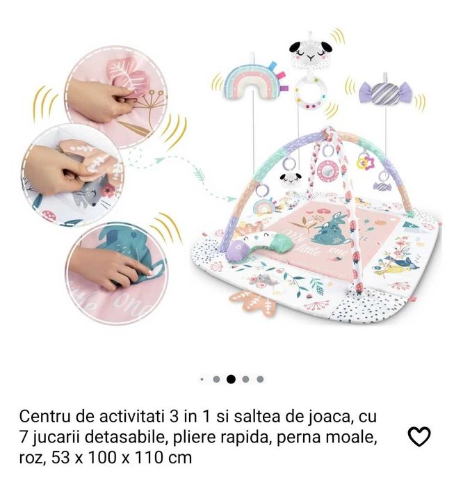 Saltea de activități bebeluși