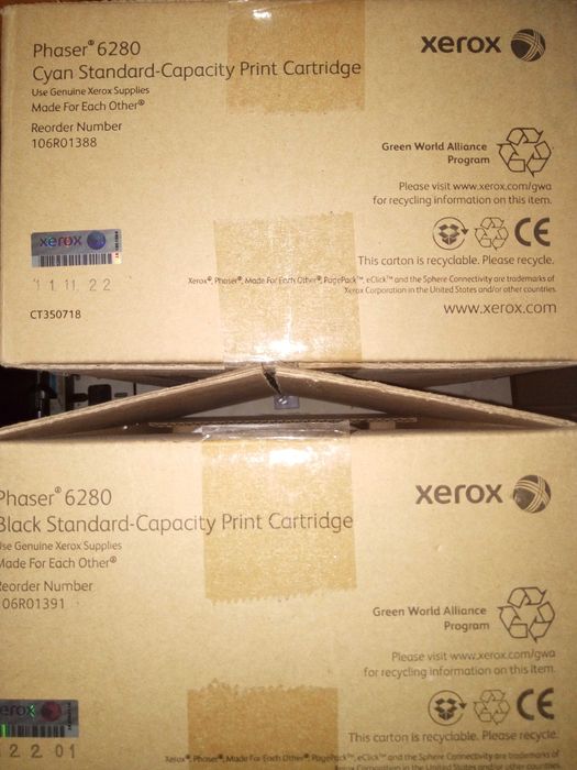 Cartuș Toner Xerox 6280 Ricoh mp2001 mp2501  Xerox7120