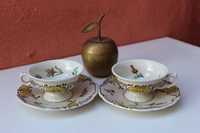 Set cafea portelan de colectie KPM FRIEDERIKE, Germania, 1831