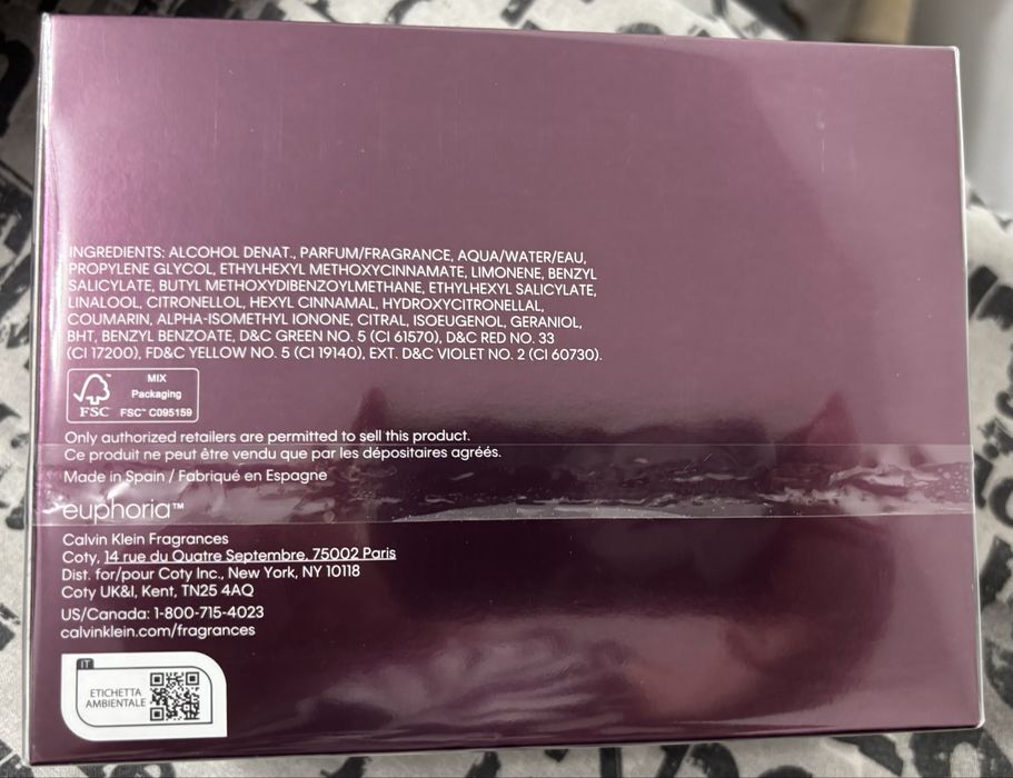 Calvin Klein Euphoria 100 ml
