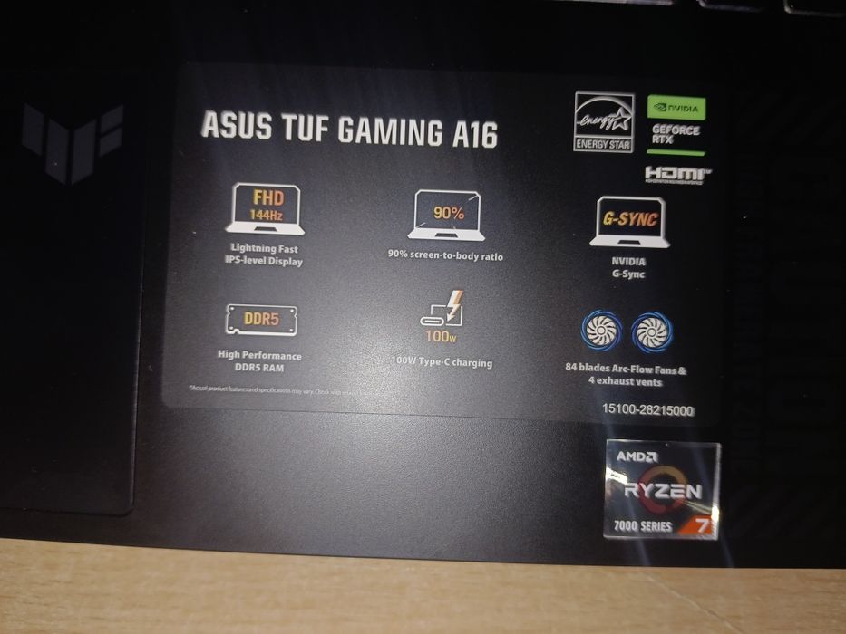 Asus tuf gaming A16