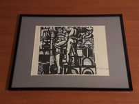 Tablou, Vasile Grigore - Grafica in Alb si Negru