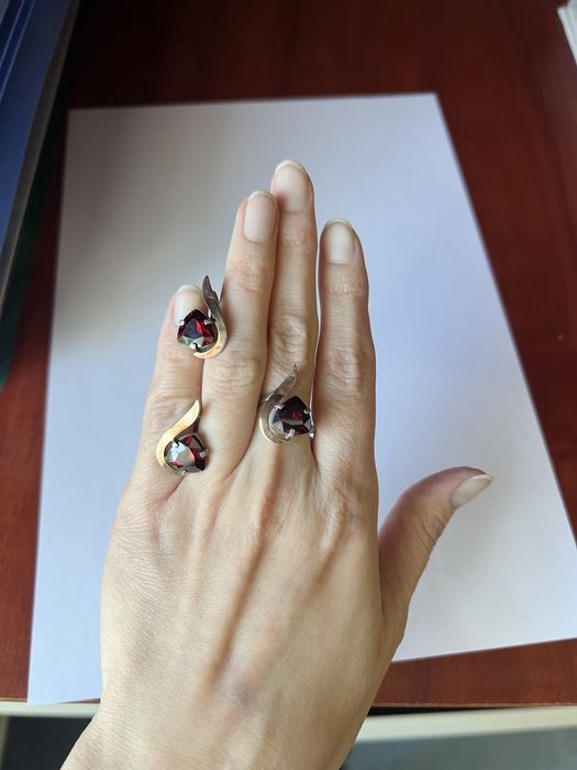 Набор серебро.