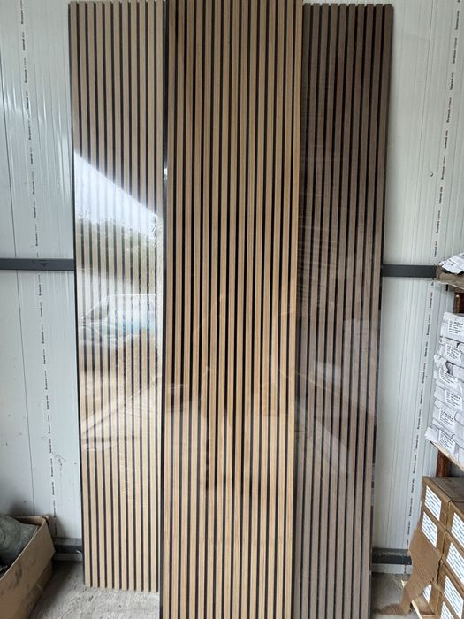 MDF ламперия растер. Стенен шумоизолиращ панел