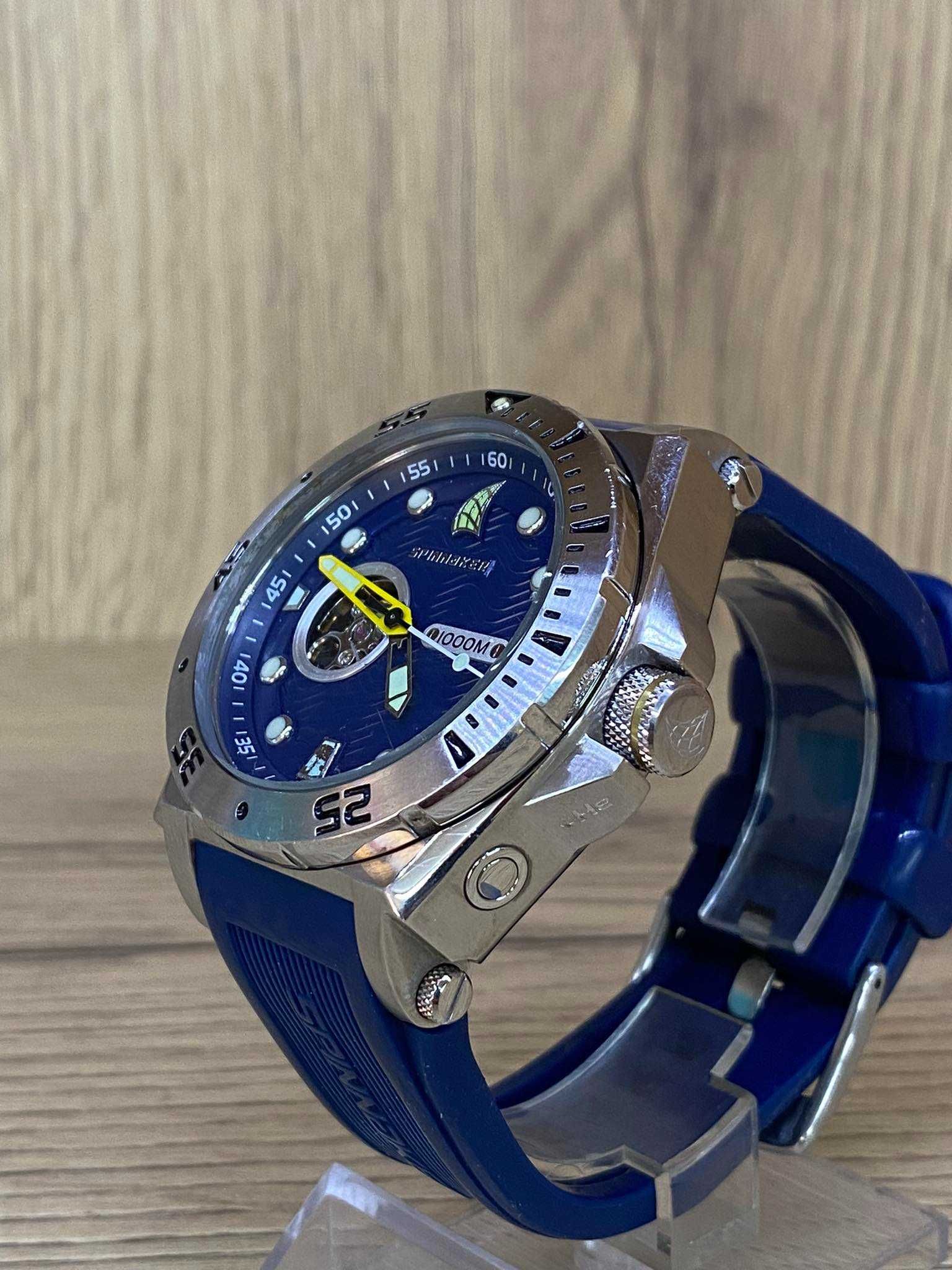 Часовник SPINNAKER Overboard Blue / Rubber Ø46 mm