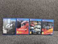 Drive Club, Gran Turismo Sport,The Crew, Project cars PS4