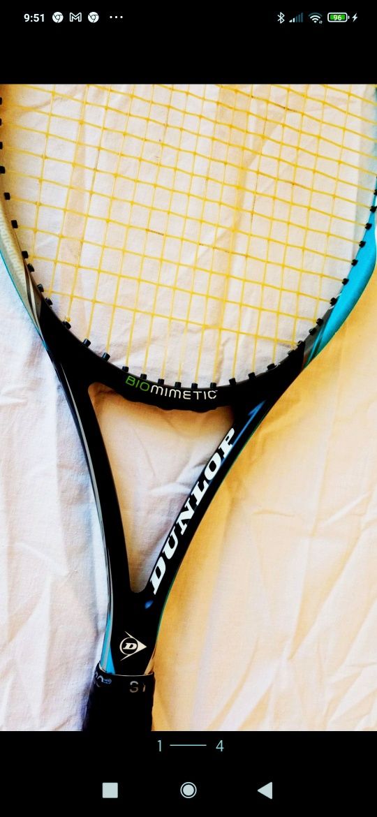 SET rachete de tenis profesionale DUNLOP biometric M200 max.Din CARBON