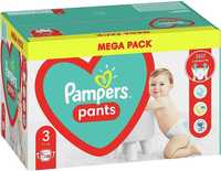 Pampers pants 3, 4, 5, 6.