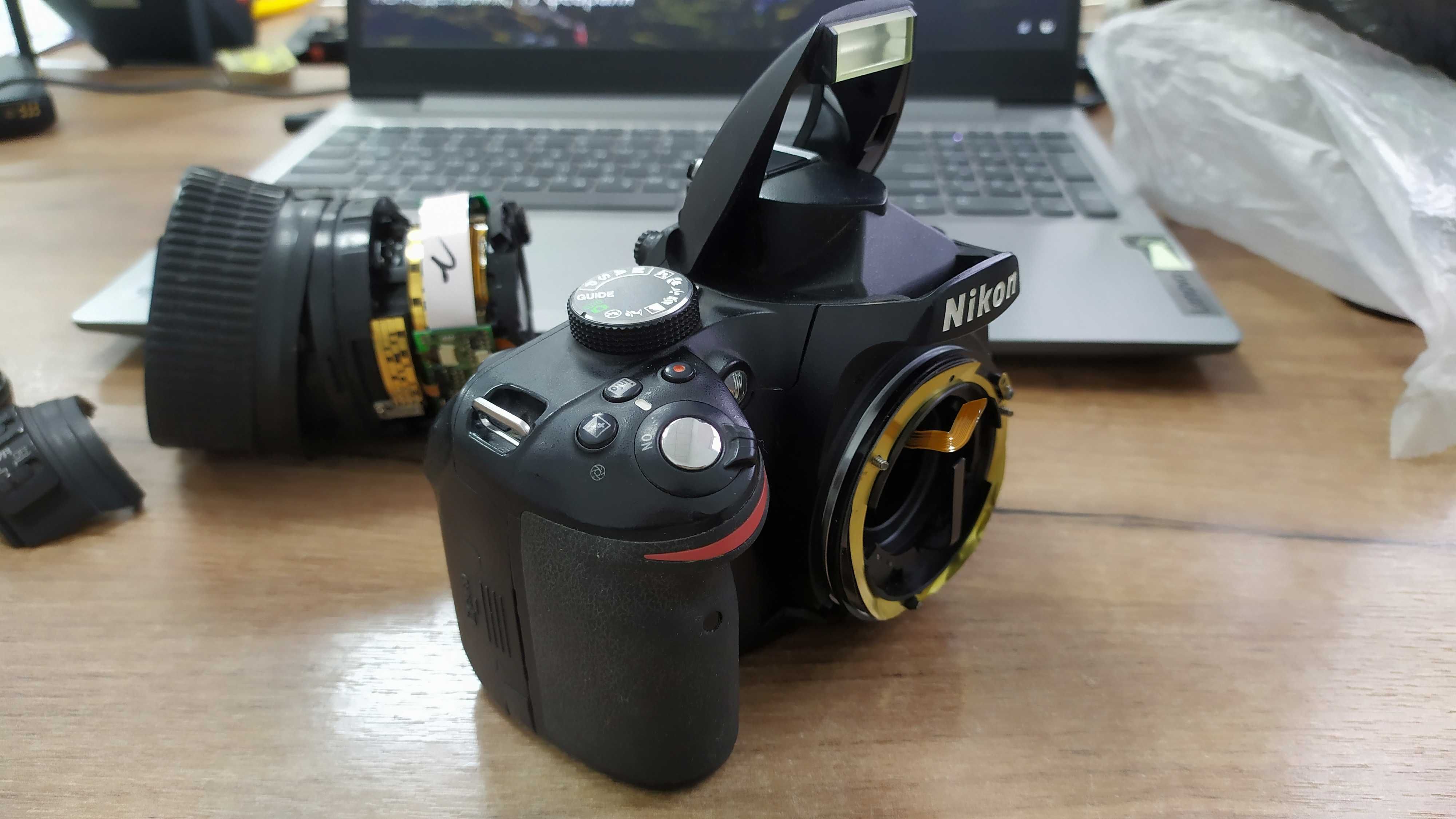 Fotoaparat Nikon D3200 zapchast.