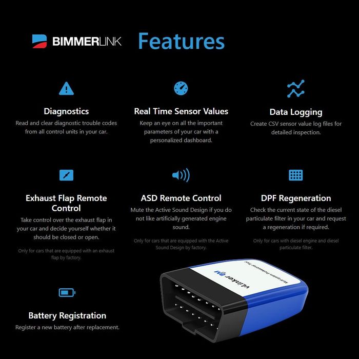 Codare si diagnoza BMW E, F, G