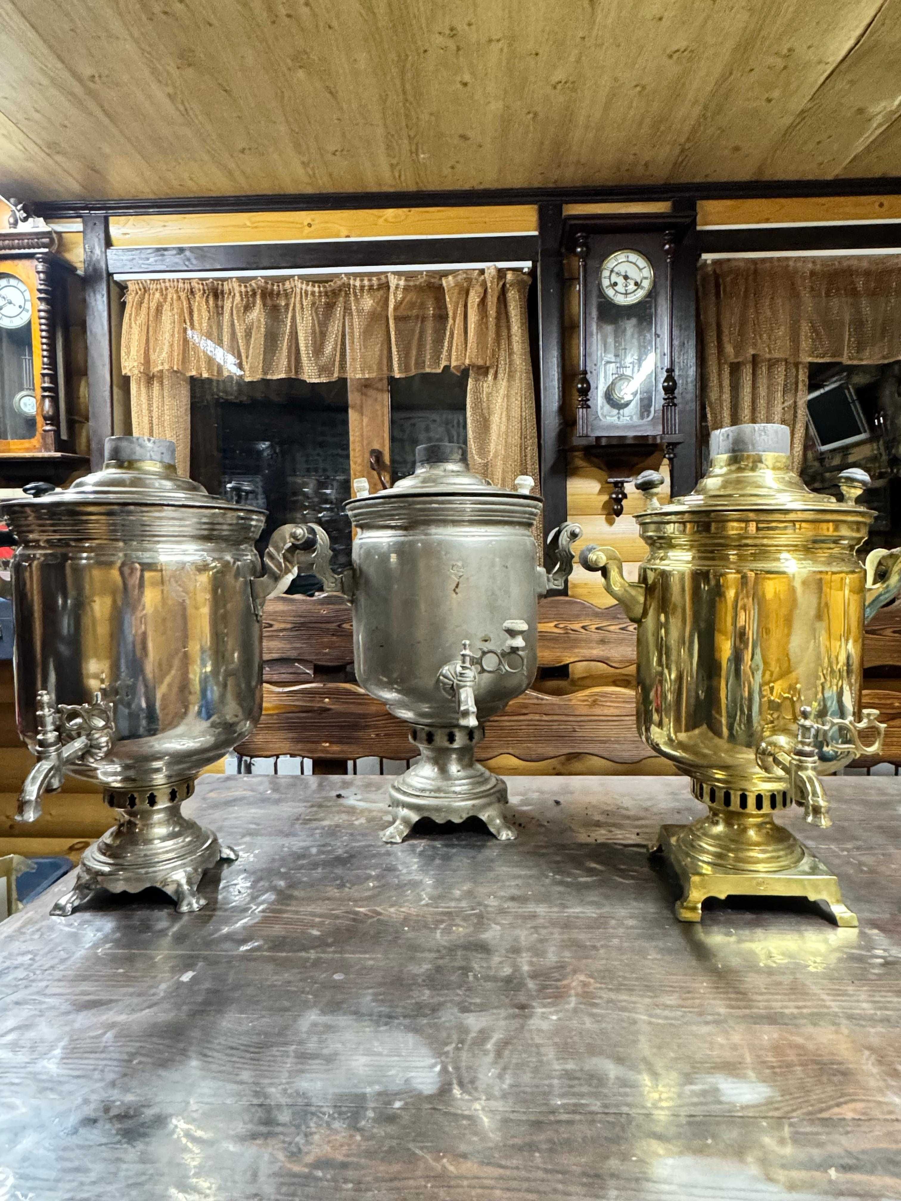 Самовар в рабочем состояний