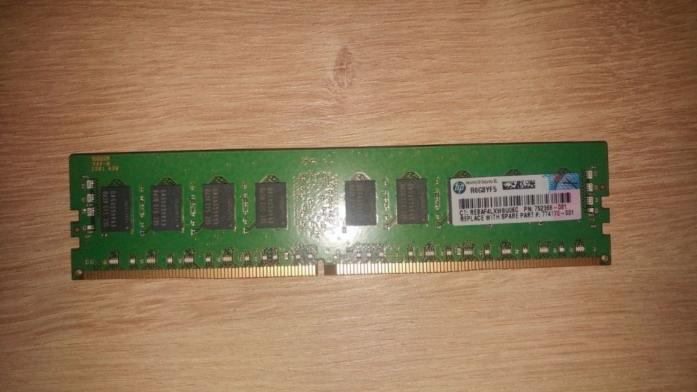 Продам память (ОЗУ) для сервера. HP DDR4 8Gb.