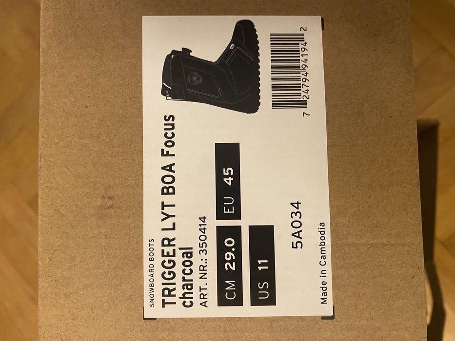 ТОП сноуборд обувки Head Trigger Lyt BOA 29.0