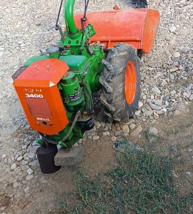Motocultor Diesel + remorca