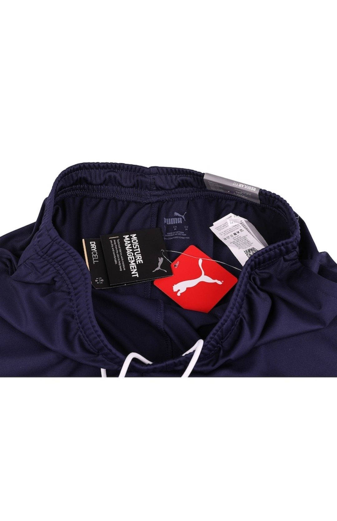 Puma - Pantaloni scurti pentru barbati, Poliester, Bleumarin