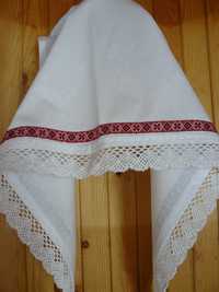Кърпи за глава от ранфорс-бели и червени, различни модели и размери