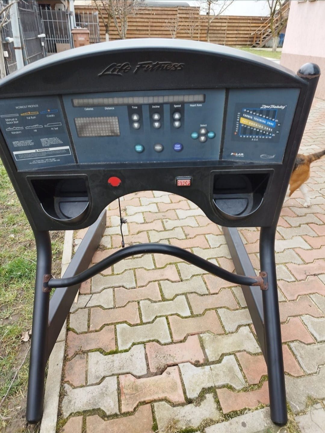 Ecran banda Lifefitness 9100