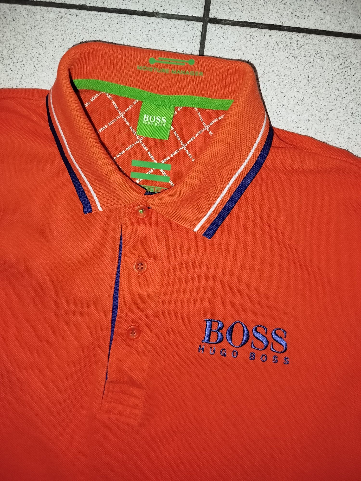 HUGO BOSS® - мъжка поло тениска - 48(М)