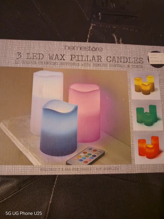 Продавам Ел. светещи свещи