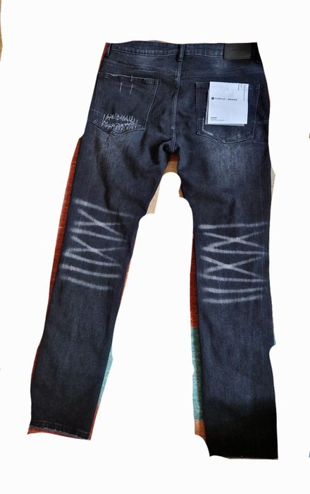 Blugi purple brand negri