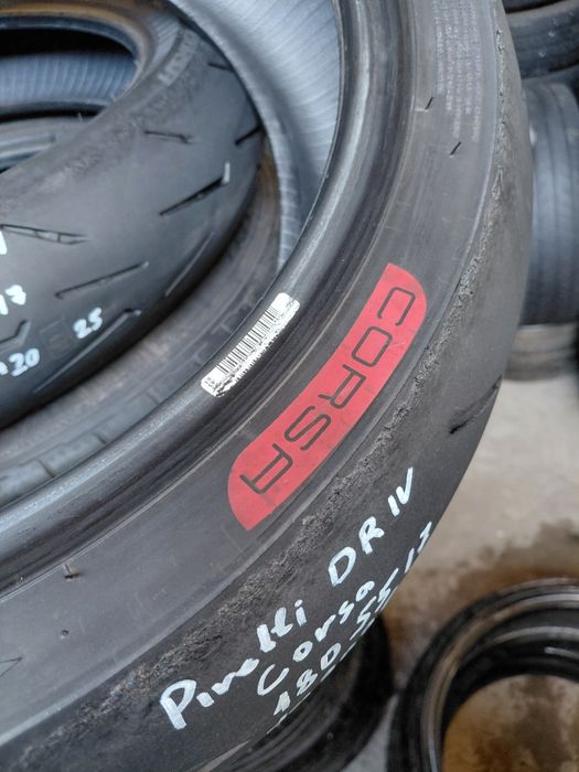 120/70/17"-180/55/17 Pirell diablo Rosso Corsa dot2025