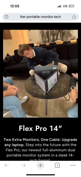 Dual Portable Monitor