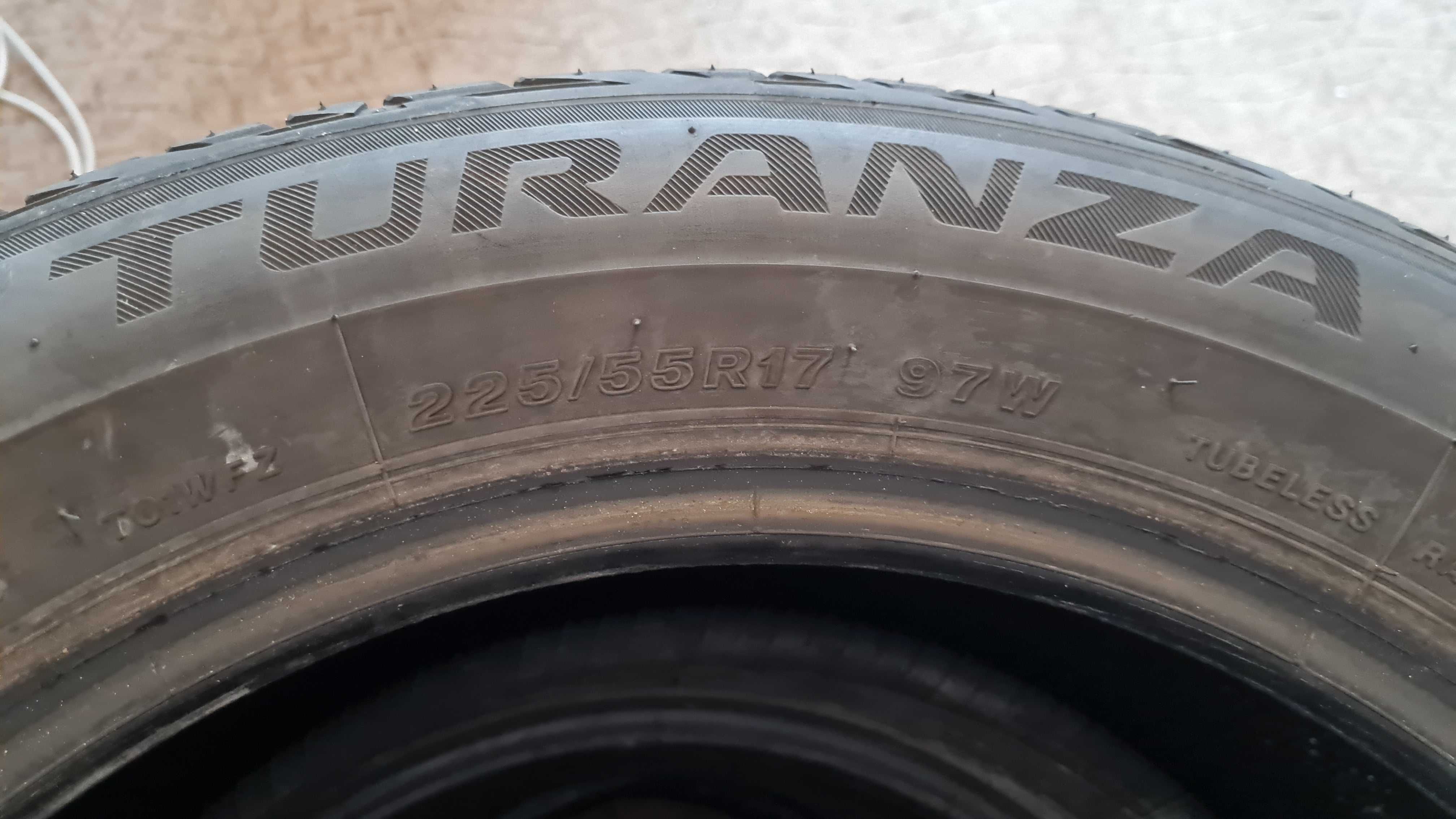 Anvelope vara Bridgestone Turanza 225/55/R17 97W DOT 2019