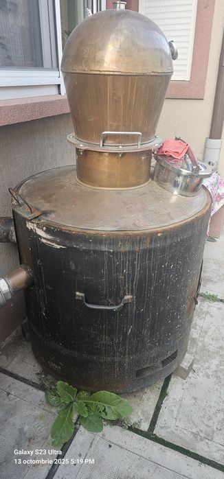 Cazan de tuica de cupru