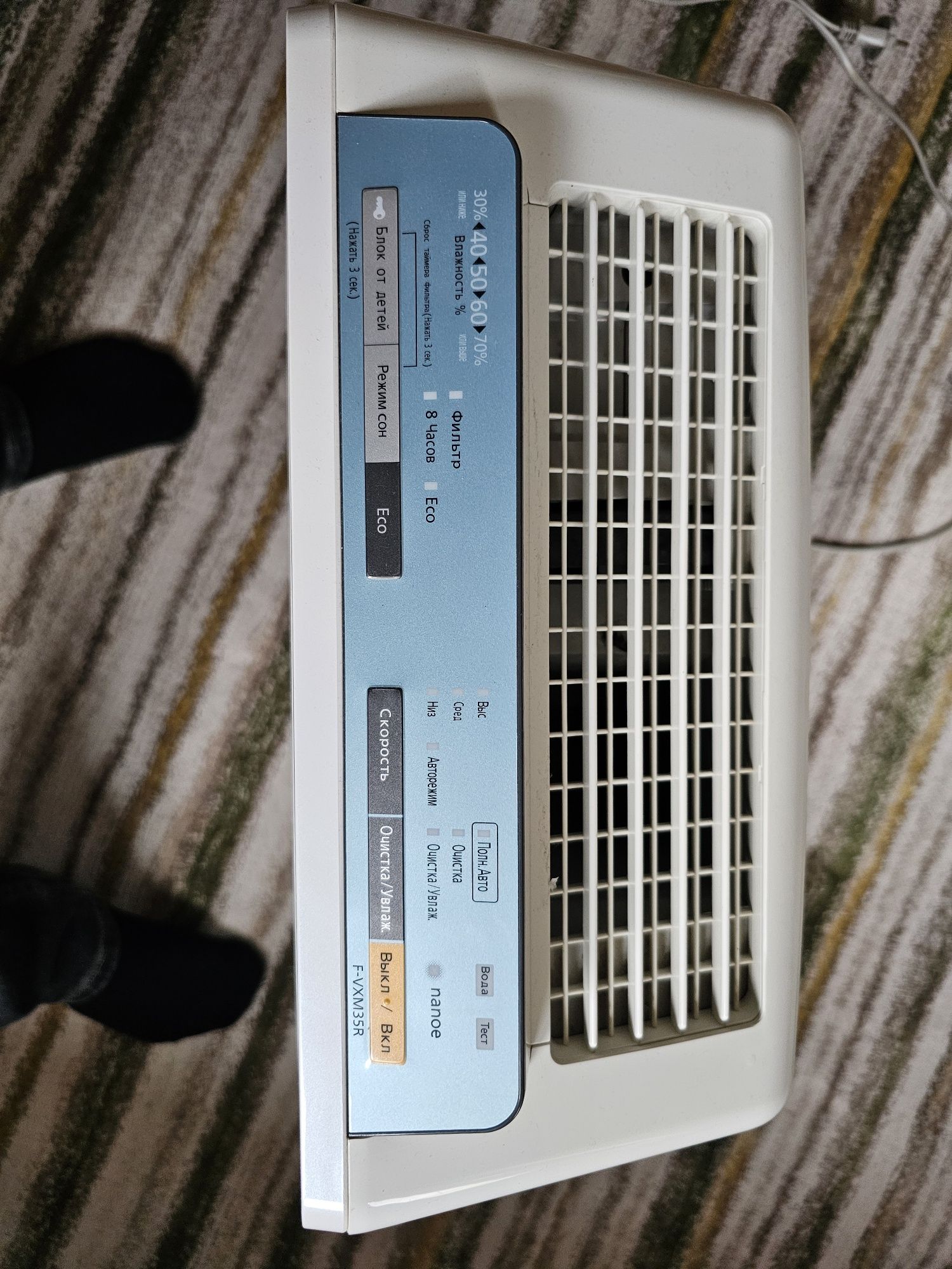 3 в 1 Воздухоочиститель Panasonic F-VXK35R