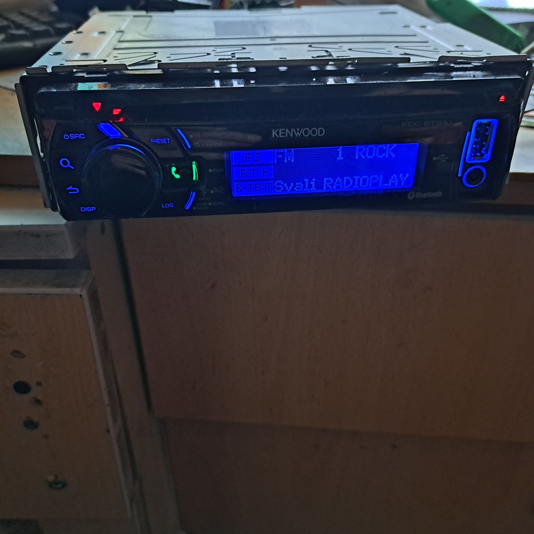 Радио CD Kenwood KDC 10UR .508/BT51U/414UA