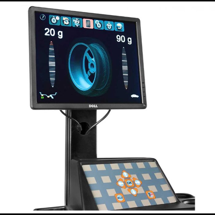 Професионална машина за баланс на гуми  RockForce