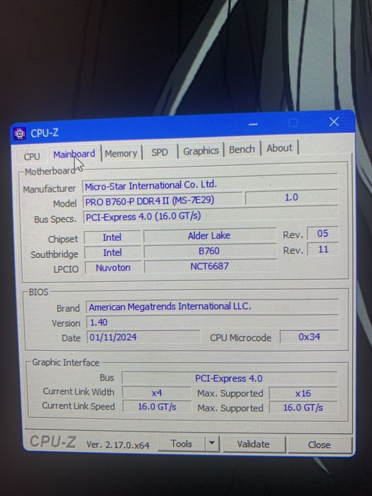 I5 12400, b760, ddr4 32gb