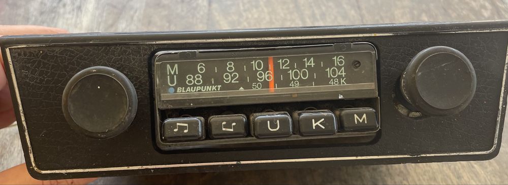 Radio auto vintage
