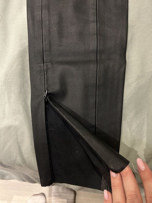 Кожен клин zara / зара