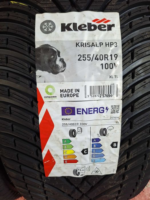 Anvelope de IARNA - 255/40/19 - KLEBER - NOI - DOT 2021 !