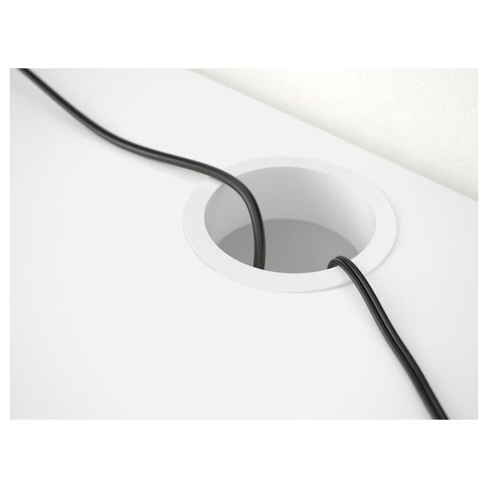 Birou, alb, 105x50 cm Micke Ikea