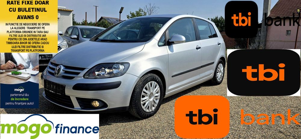 Rate Cash avans 0 Vw Golf 5 plus 1400 cm3 benzina Germania clima