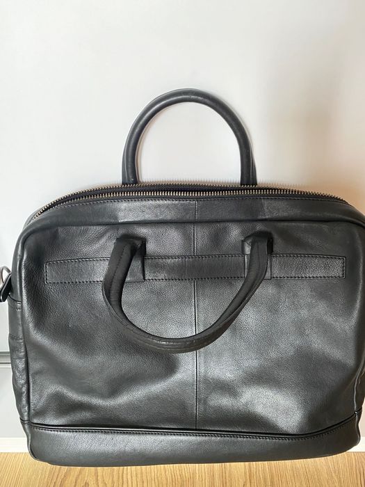Geanta laptop piele designer Jasper Conran