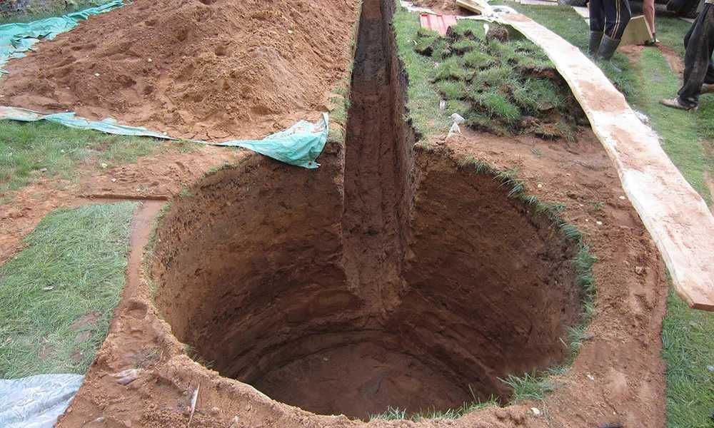 Услуги Экскаватор Траншея Туалет Бассейн Ставим Кольца КОПАЕМ СЕПТИК!