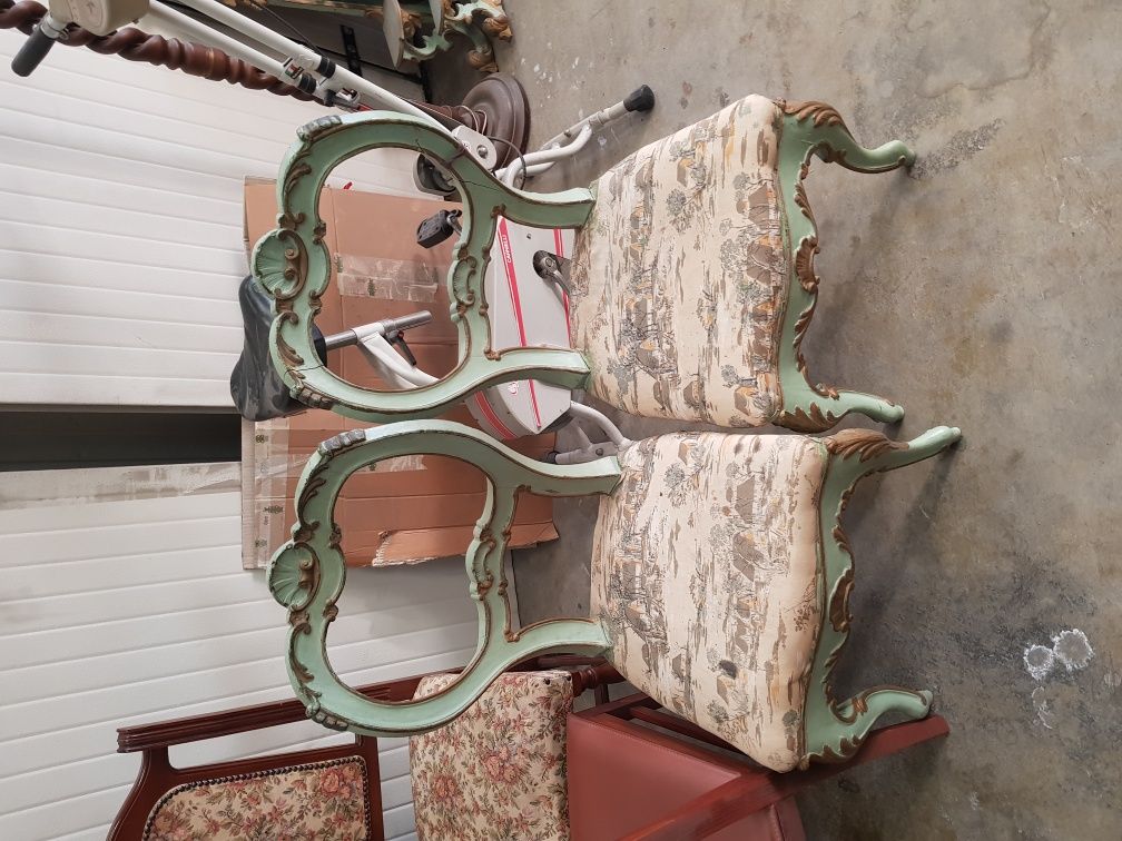Антична венецианска спалня - мебели / венециански барок - ретро мебели