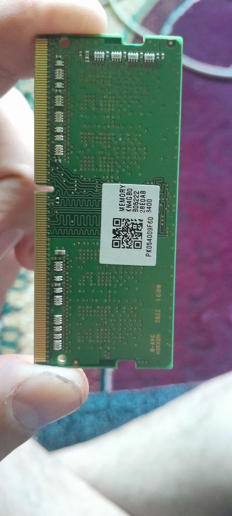 Noutbuk uchun RAM 4GB