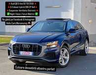 Audi Q8 Distronic Suspensie Night-Vision Camere 3D Ambiental
