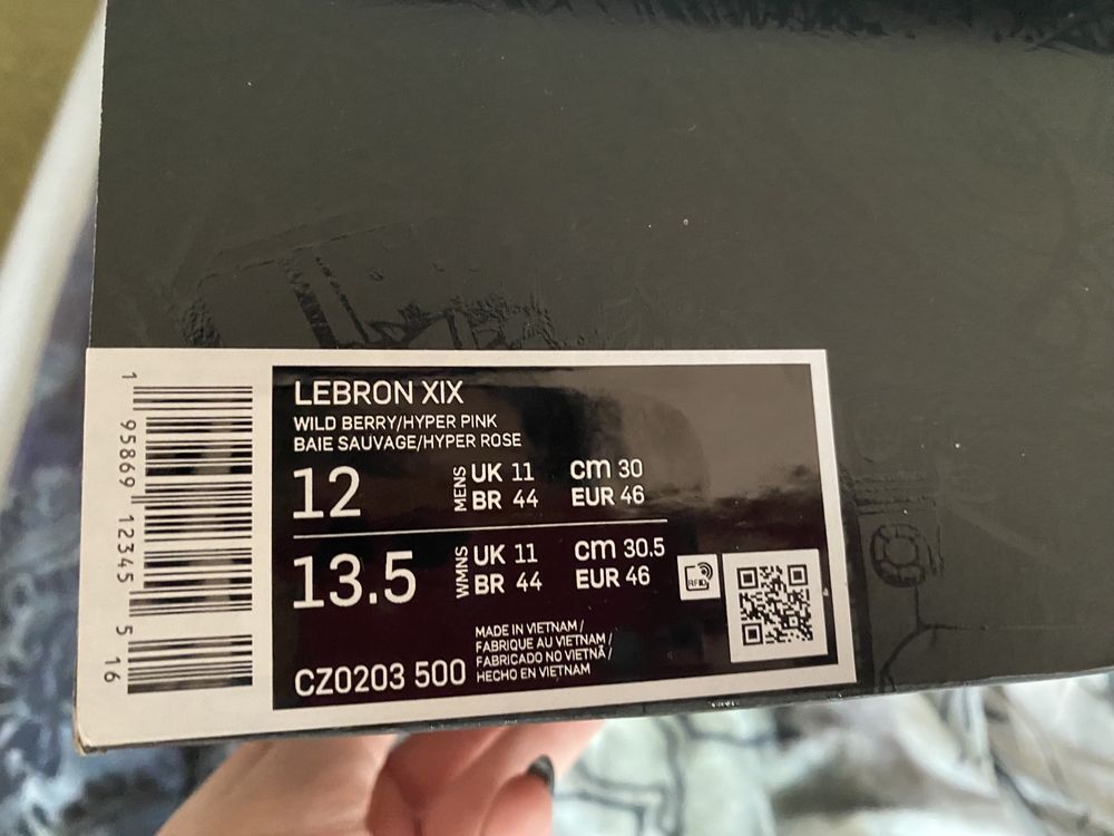 NIKE air Lebron XIX